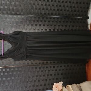 Eden Bridesmaids Black Evening Gown Size 18